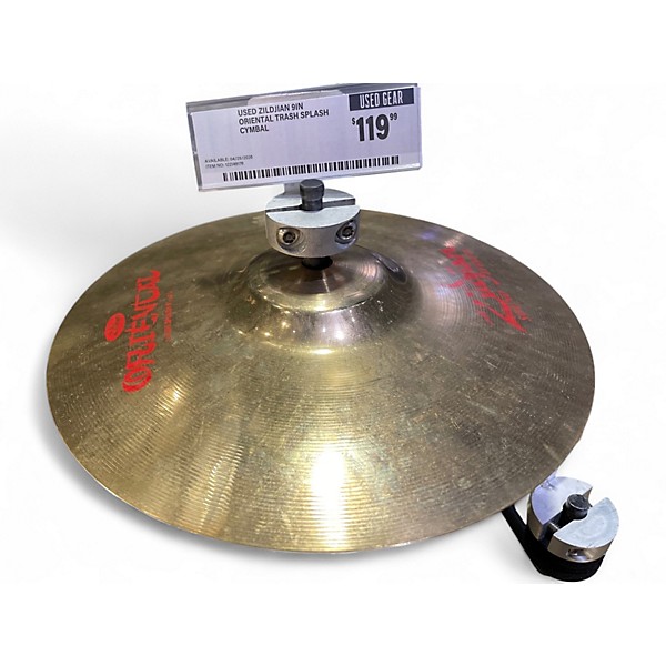 Used Zildjian 9in Oriental Trash Splash Cymbal