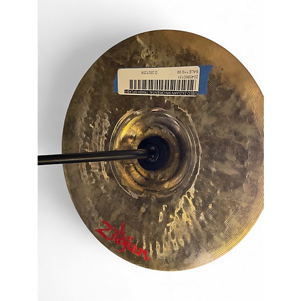 Used Zildjian 9in Oriental Trash Splash Cymbal