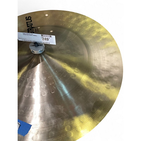 Used SABIAN 18in Stratus China Cymbal
