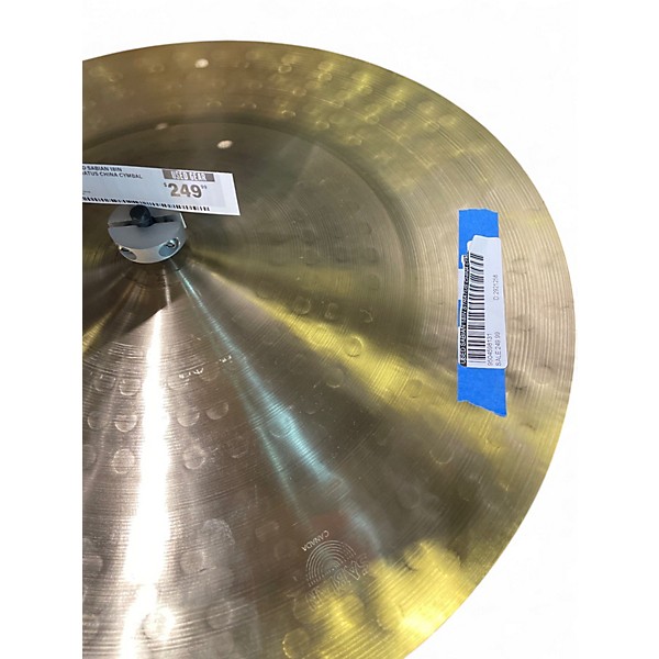 Used SABIAN 18in Stratus China Cymbal