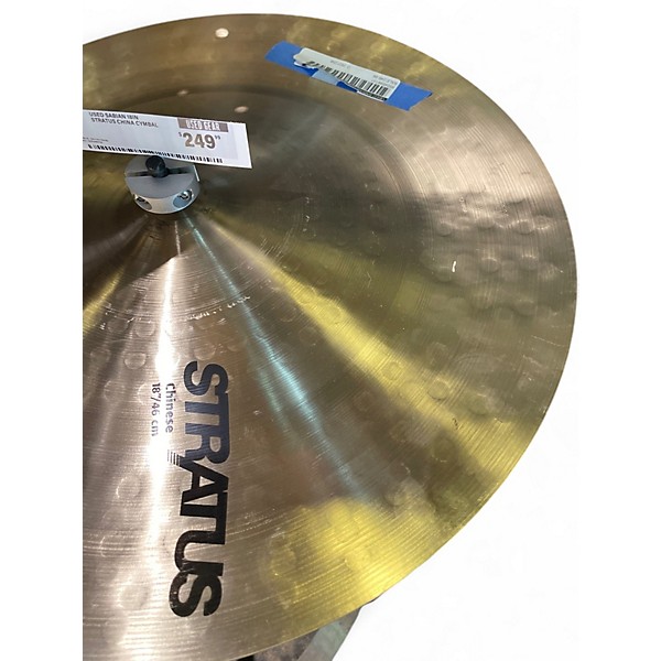 Used SABIAN 18in Stratus China Cymbal