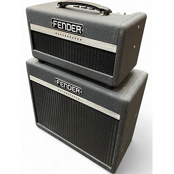 Used Fender Bassbreaker 007 Head and Cab Guitar Stack