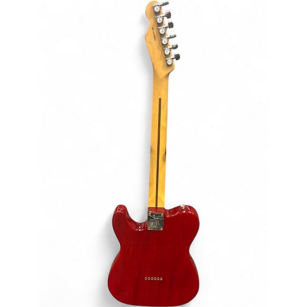 Used Fender Deluxe Mod Telecaster Candy Apple Red Solid Body Electric Guitar