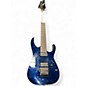 Used Ibanez RG2027XL PRESTIGE DARK TIDE BLUE Solid Body Electric Guitar thumbnail