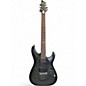 Used Schecter Guitar Research C1 Platinum Black and Silver Solid Body Electric Guitar thumbnail