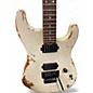 Used Charvel Pro-Mod Relic Series SD1 HH FFR PF White Solid Body Electric Guitar