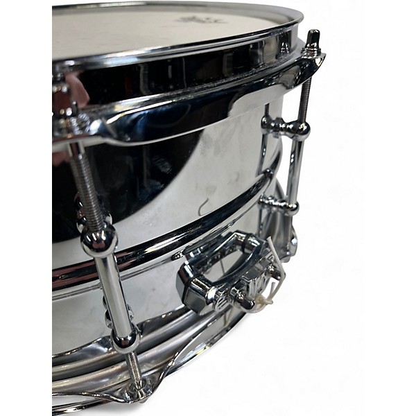 Used 2026 Ludwig 6.5X13 Supralite Snare STEEL Drum