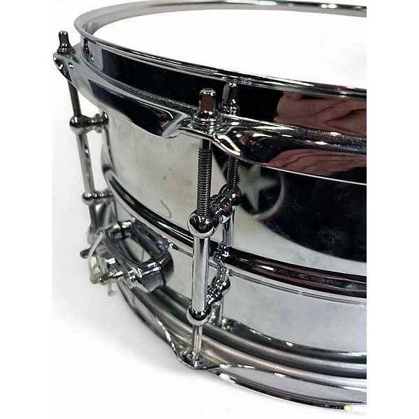Used 2026 Ludwig 6.5X13 Supralite Snare STEEL Drum