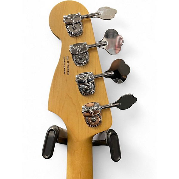 Used Fender American Performer Precision Bass Lake Placid Blue Electric Bass Guitar