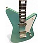 Used Sterling by Music Man Mariposa Turquoise Solid Body Electric Guitar thumbnail