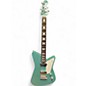 Used Sterling by Music Man Mariposa Turquoise Solid Body Electric Guitar