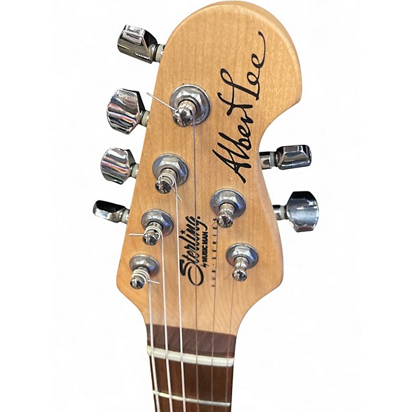 Used Sterling by Music Man Albert Lee HH Light Blue Solid Body Electric Guitar