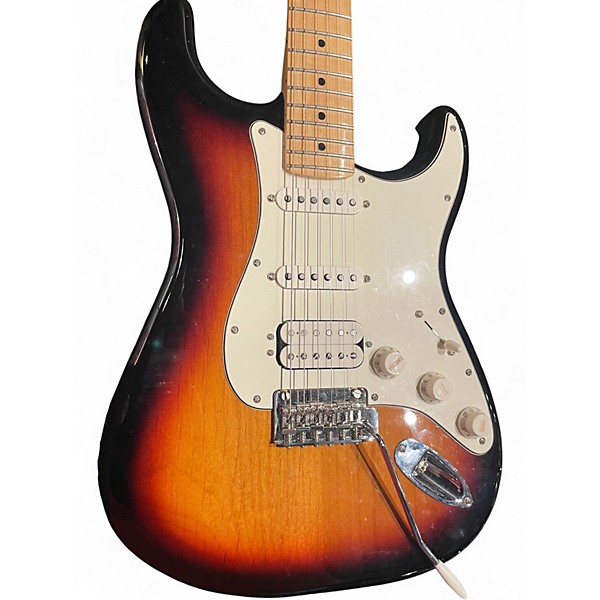 Used Fender Standard Stratocaster 2 Tone Sunburst Solid Body Electric Guitar