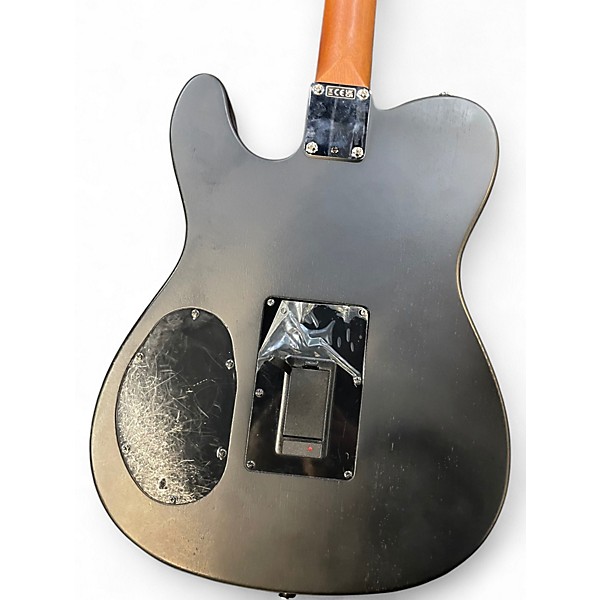 Used Fender ACOUSTASONIC TELECASTER STANDARD Black Acoustic Electric Guitar