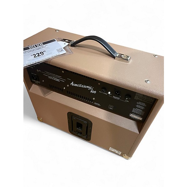 Used Fender ACOUSTASONIC 100 Acoustic Guitar Combo Amp