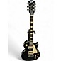 Used Gibson Les Paul Classic Black Solid Body Electric Guitar thumbnail