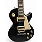 Used Gibson Les Paul Classic Black Solid Body Electric Guitar
