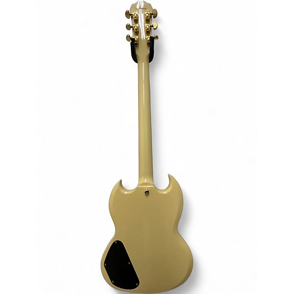 Used Epiphone Les Paul Custom Vintage Yellow Solid Body Electric Guitar