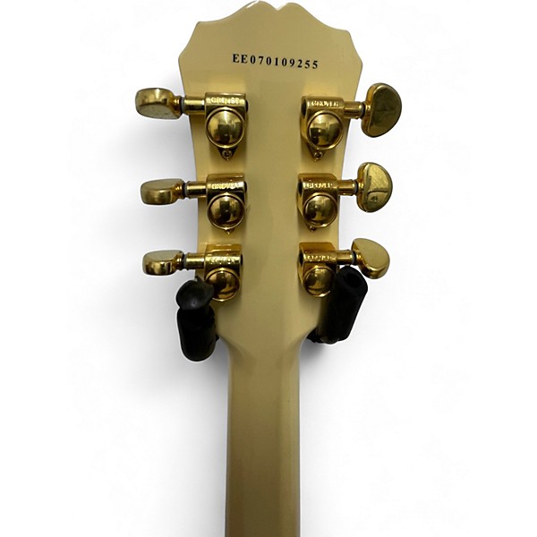 Used Epiphone Les Paul Custom Vintage Yellow Solid Body Electric Guitar