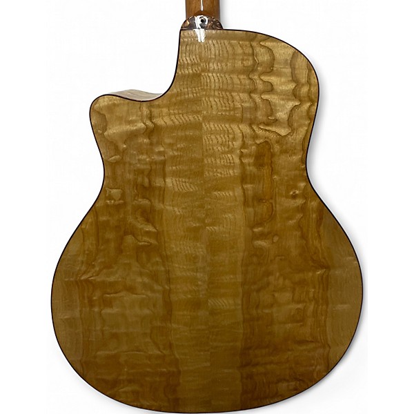 Used Dean EQAGN Exotica Ash Natural Acoustic Electric Guitar