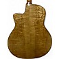 Used Dean EQAGN Exotica Ash Natural Acoustic Electric Guitar
