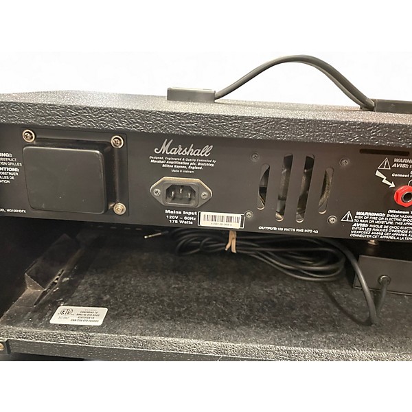 Used Marshall MG100HDFX 100W Solid State Guitar Amp Head