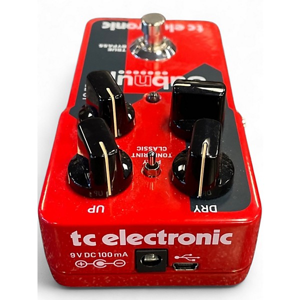 Used TC Electronic Sub N Up Octaver Effect Pedal