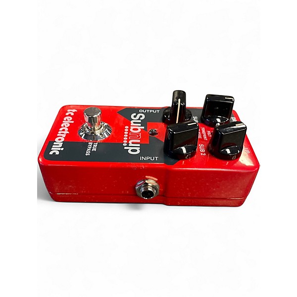 Used TC Electronic Sub N Up Octaver Effect Pedal