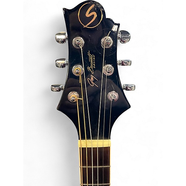 Used Greg Bennett Design by Samick samick j-5ce Natural Acoustic Electric Guitar