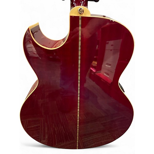 Used Greg Bennett Design by Samick samick j-5ce Natural Acoustic Electric Guitar