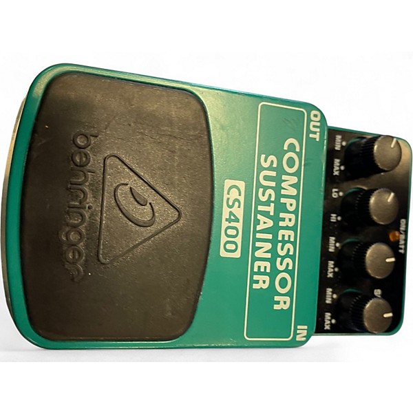 Used Behringer CS400 Compressor Sustainer Effect Pedal