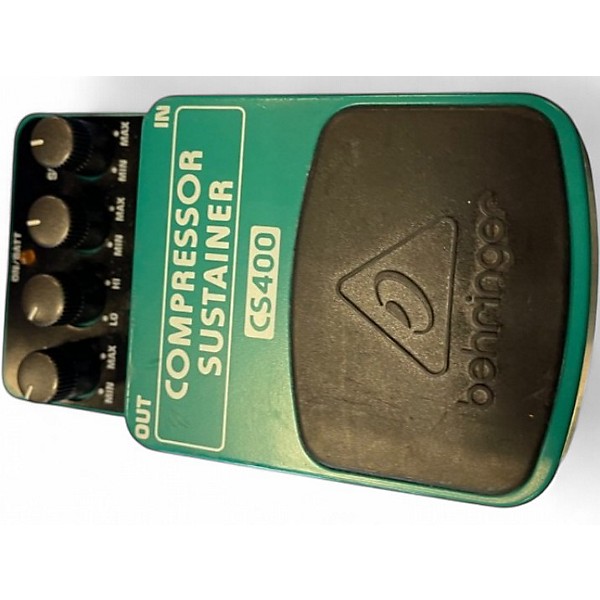 Used Behringer CS400 Compressor Sustainer Effect Pedal