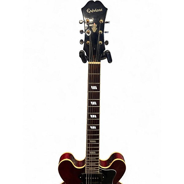 Used Epiphone RIVERA P93 Wine Red Hollow Body Electric Guitar