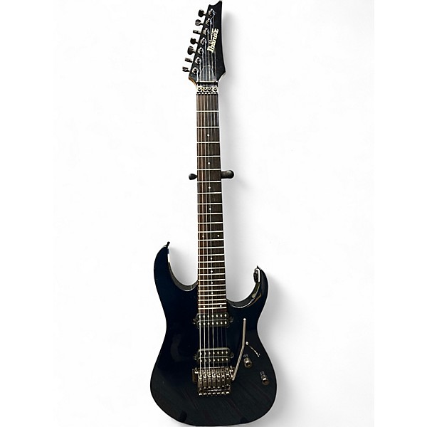 Used Ibanez RG1527 7 String Dark Blue Solid Body Electric Guitar