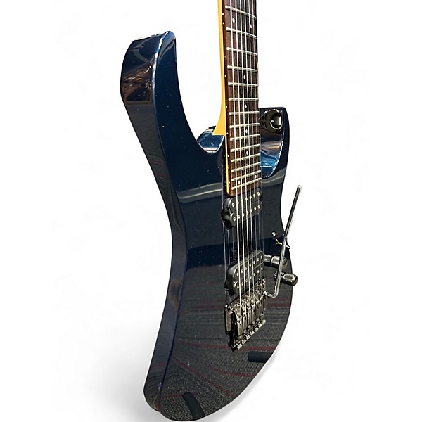 Used Ibanez RG1527 7 String Dark Blue Solid Body Electric Guitar