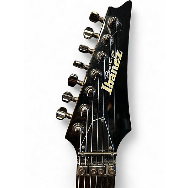 Used Ibanez RG1527 7 String Dark Blue Solid Body Electric Guitar