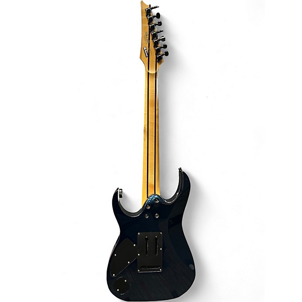 Used Ibanez RG1527 7 String Dark Blue Solid Body Electric Guitar