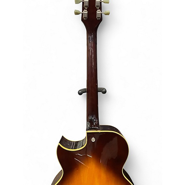 Used Jay Turser 175 Style Sunburst Hollow Body Electric Guitar