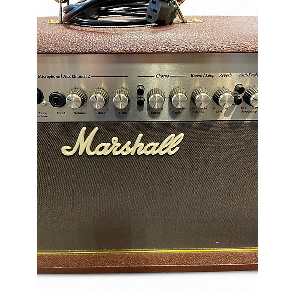 Used Marshall AS50D 50W 2X8 Acoustic Guitar Combo Amp