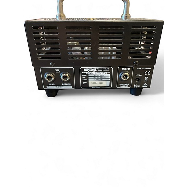Used Orange Amplifiers Micro Dark 20W Tube Guitar Amp Head