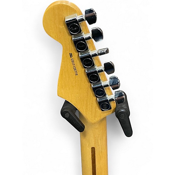 Used Fender American Standard Stratocaster Black Solid Body Electric Guitar