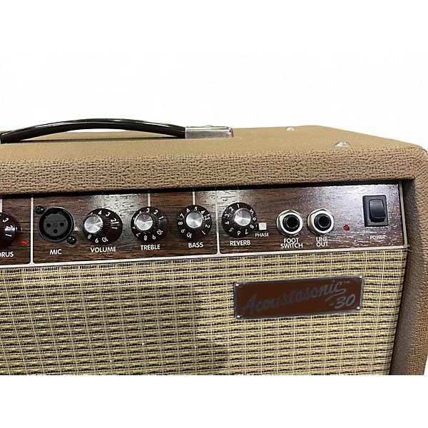 Used Fender Acoustasonic 30 DSP Acoustic Guitar Combo Amp