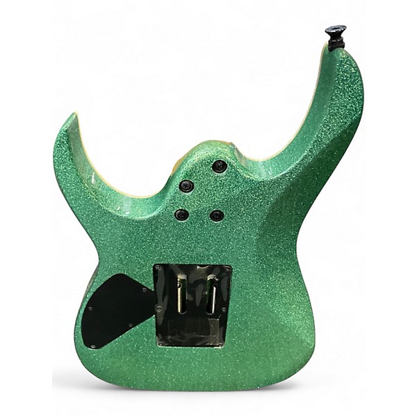 Used Ibanez RG470MSP Turquoise Sparkle Solid Body Electric Guitar