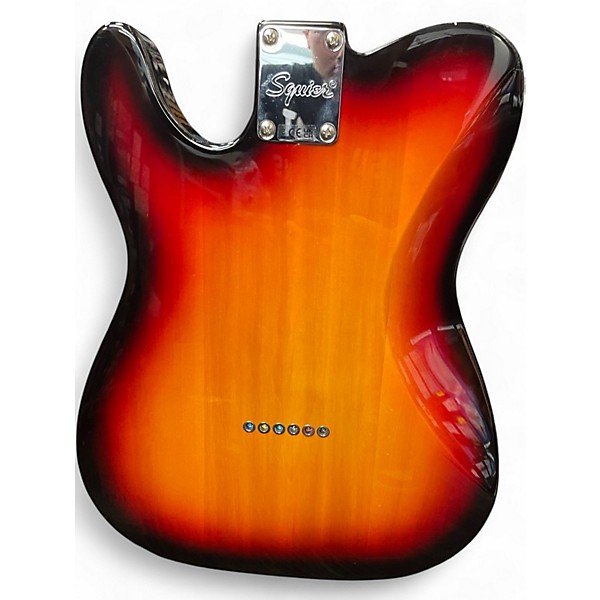 Used Squier Telecaster 2 Tone Sunburst Solid Body Electric Guitar