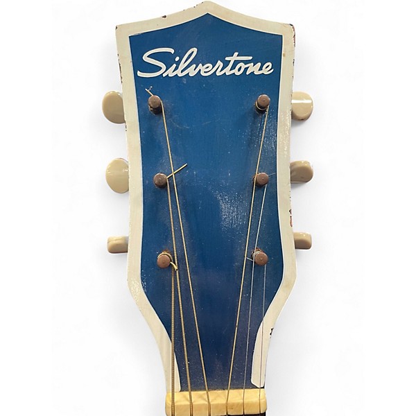 Used Silvertone 50'S KENTUCKY BLUE WHITE AND BLUE Acoustic Guitar