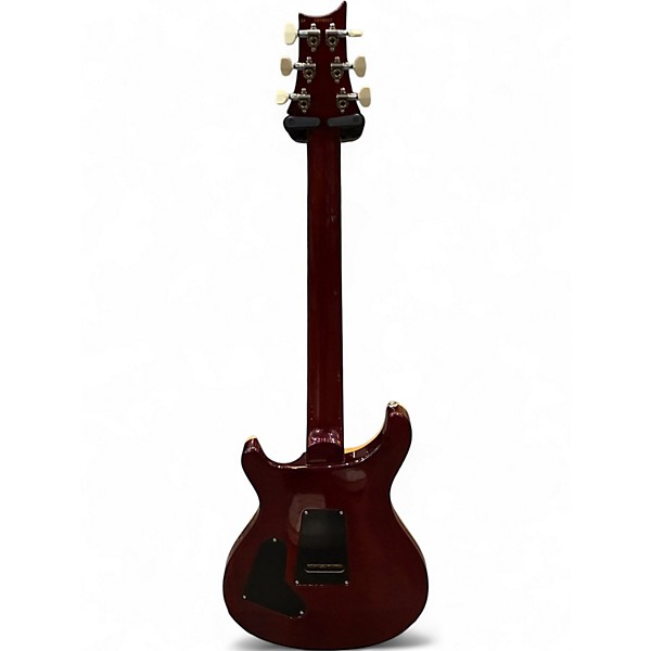 Used 2024 PRS Custom 24 Dark Cherry Sunburst Solid Body Electric Guitar