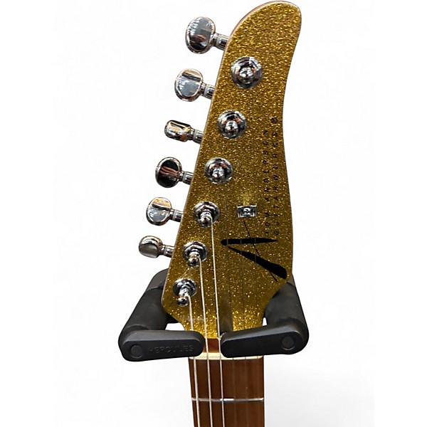Used 2025 Tom Anderson Pro Am Big Sparkle Gold Solid Body Electric Guitar