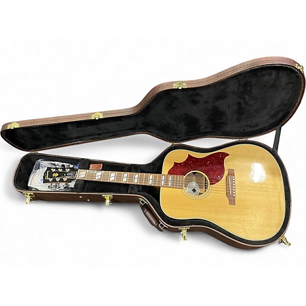 Used 2021 Gibson Hummingbird Studio Rosewood Natural Acoustic Electric Guitar