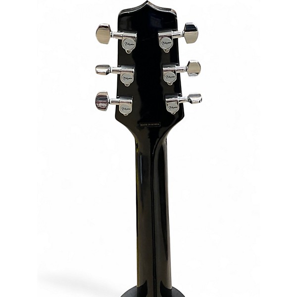 Used Takamine EG531SC Black Acoustic Electric Guitar