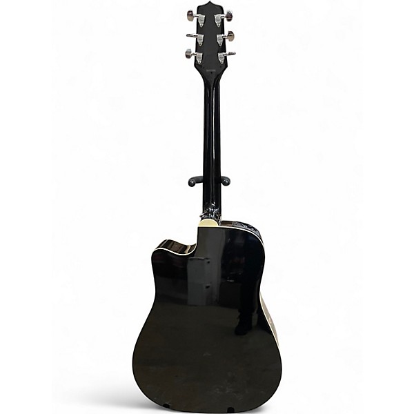 Used Takamine EG531SC Black Acoustic Electric Guitar